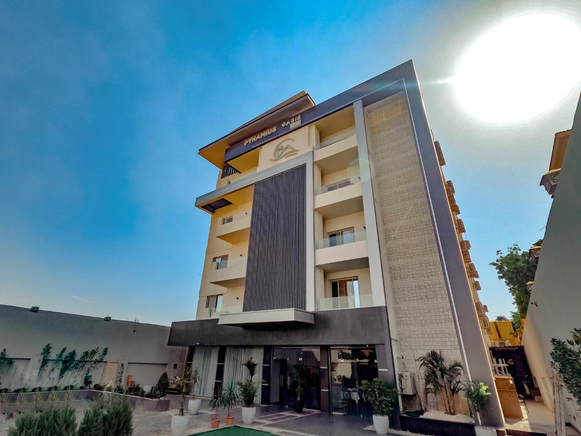 Pyramids Oasis Hotel Kafret el-Gabal Extérieur photo